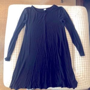 Old Navy black swing dress. Lightweight. XS